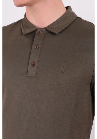 Fıve Pocket Five Pocket Fp24b2022 Erkek Pike Modal Polo Yaka T-shırt Haki
