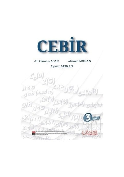 Cebir  -  Ahmet Arıkan  -  Palme Eğitim