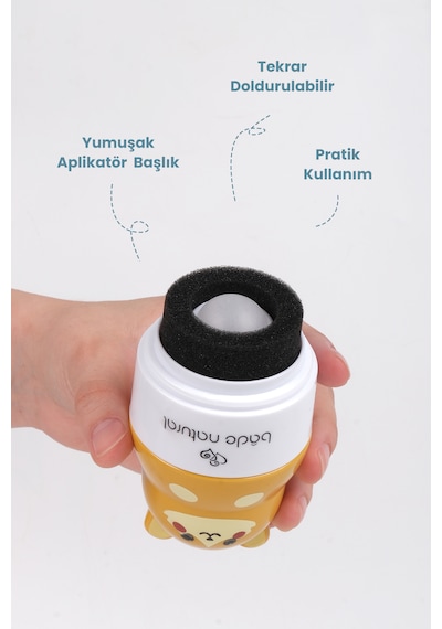 Bade Natural Güneş Koruyucu Losyon Aplikatörü Kedi Figürlü