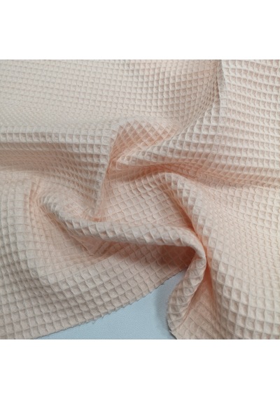Waffle Pike Bornozluk Kumaş 100% Pamuk W-28 Pembe