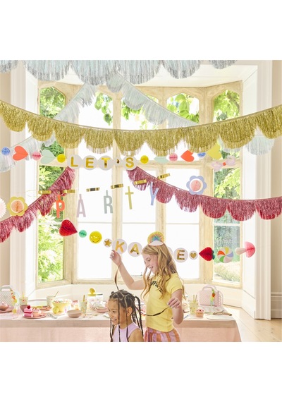 Meri Meri - Charm Party Garland Set - Charm Parti Asılan Süs Seti Tüm Yaşlar