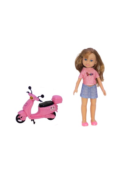Oyuncak Bebek Ayza Bebek Scooterlı Bebek 25 Cm