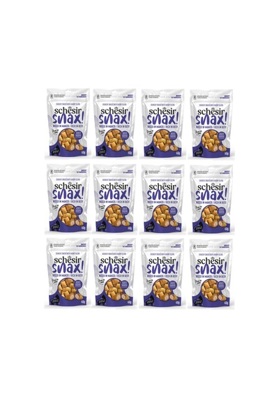 Schesir Snax Sığır Etli Dolgulu Kedi Ödül Maması 60 G X 12 Adet