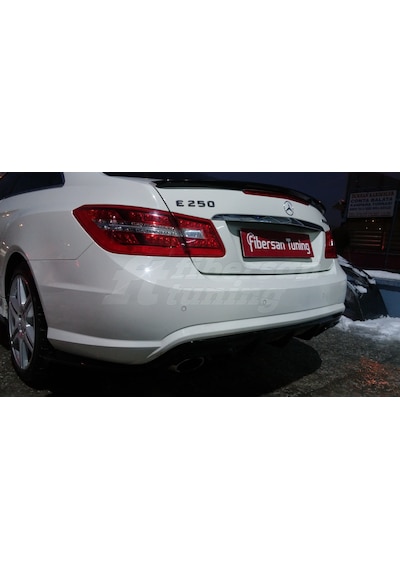 Mercedes E250 Coupe Arka Tampon Ekleri ---Fibersan Tuning