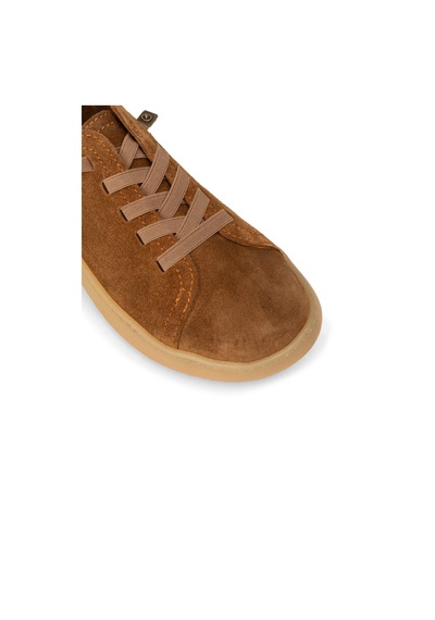 Deery Kadın Hakiki Süet Taba Rengi Sneaker Ayakkabı - Se605ztbac02