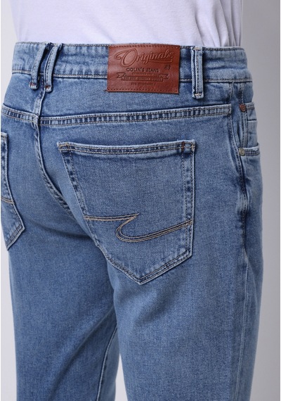 Colin's Colins Slim Fit Erkek İndigo Jean Pantolon Cl1074724 Q1.v1 Dn44232 DENİM