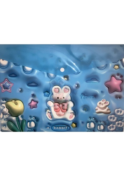 Bafix Çıtçıtlı Dosya Fafayu Desenli Yy-1801