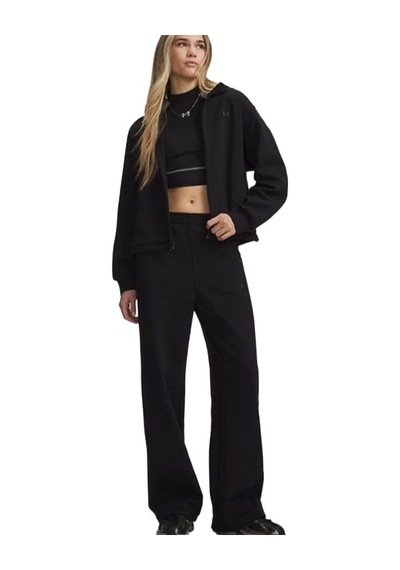 Under Armour Unstoppable Flc Open Pant Kadın Eşofman Altı 6013522-008 Siyah