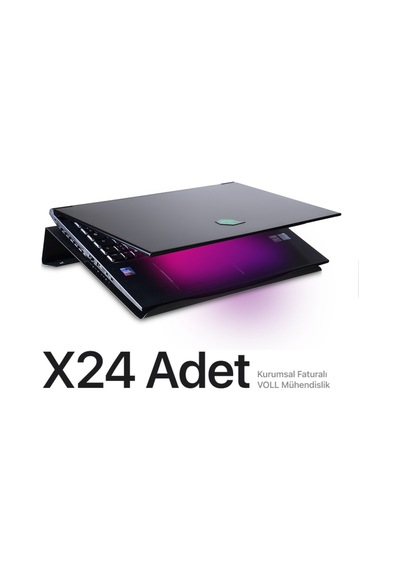 M1 24 Adet Siyah Laptop Notebook Soğutucu - Ofis İçin İdeal
