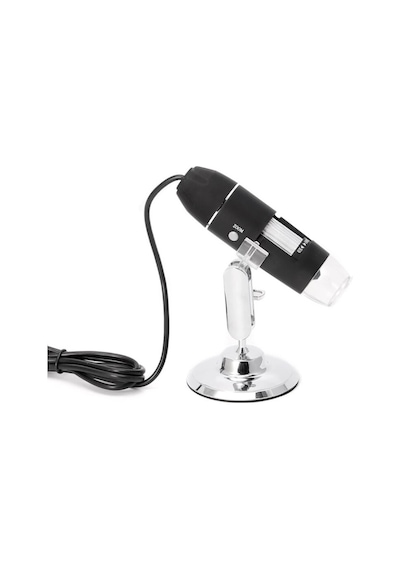 1600x Usb Dijital Mikroskop Kamera Endoskop 8led Büyüteç Metal Standı 7c822