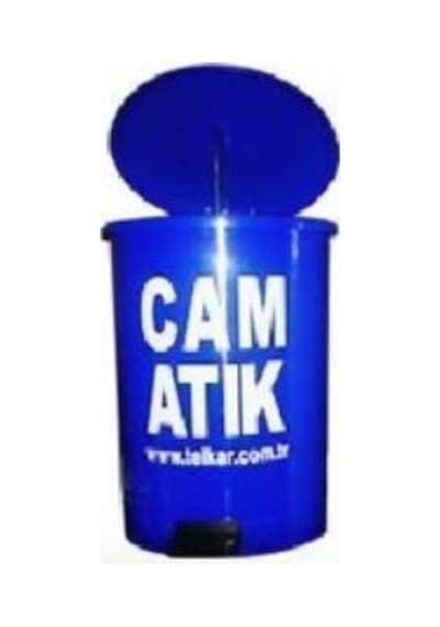 Cam Atık Kovası 15 Lt