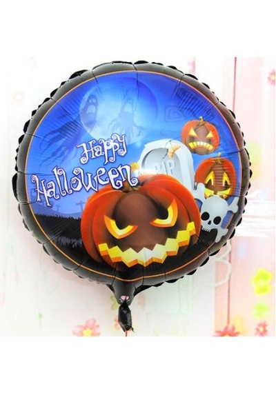 Happy Halloween Balkabağı Folyo Balon 18 İnç 5691 256