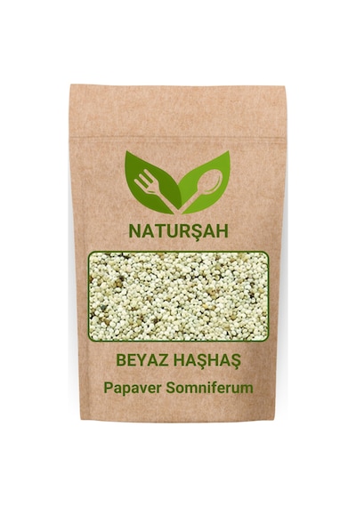 Naturşah Beyaz Haşhaş Papaver Somniferum 100 G