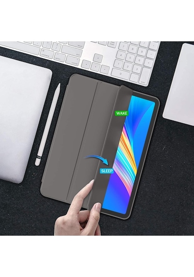 Apple Uyumlu iPad, Pro 11 1. Nesil 2018 Kılıf Kalem Bölmeli Smart Case A1