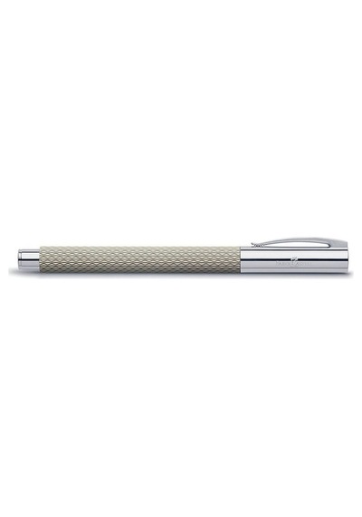 Faber Castell Ambition Opart Beyaz Dolma Kalem Gri