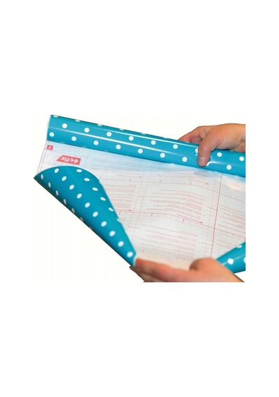 D-C-Fix 346-0628 Turkuaz Puantiye Yapışkanlı Folyo (45Cm X 2Mt)