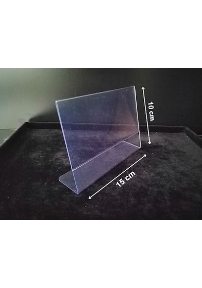 10 Adet Pvc Etiketlik Menülük Broşürlük 10x15 Cm Halı Mobilya Ürün
