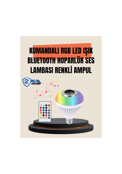 12w Led Aul Rkli Işık Dahili Hoparlör Özellikli