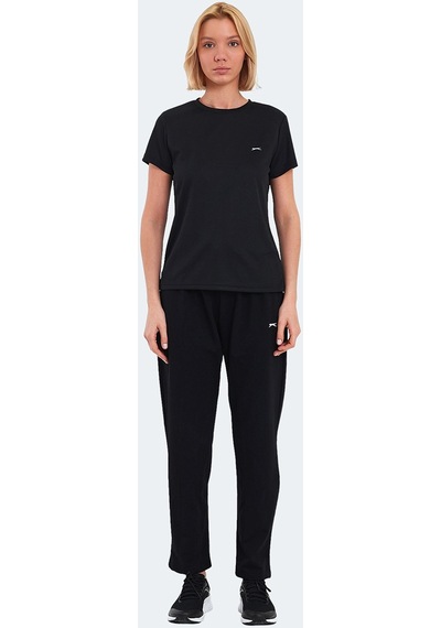 Slazenger RACING Kadın Tişört Siyah