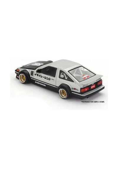 Mini Gt Kaido House Toyota Ae86 Sprinter Trueno 1/64 Kaido Street V2 Die-cast Model Araba