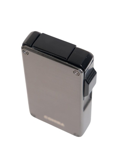 Cohiba Çift Torch Pürmüz Deliclili Gunmetal Metal Puro Çakmağı - Tr9479