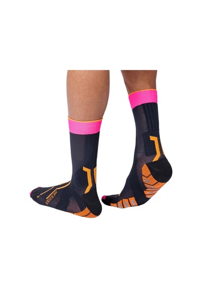 X-bıonıc X-bionic X-socks Trailrun Terraskin Expert Crew Unisex Siyah Koşu Çorabı 5903