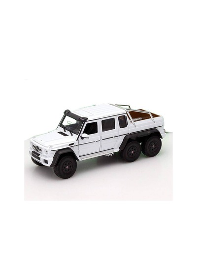 Welly Mercedes G63 Amg 6x6 1 24 Ölçek Model Araba Beyaz