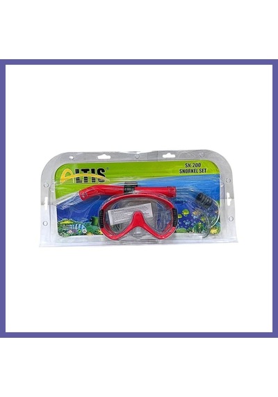 Bezos Snorket Seti Nıda Çok Renkli