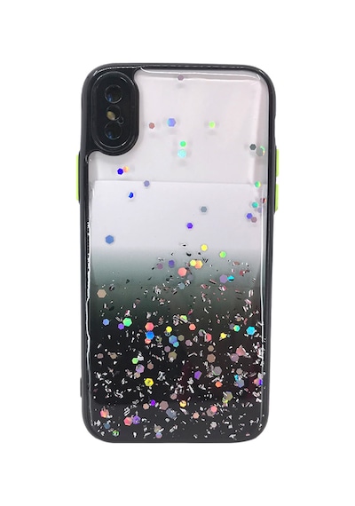 Nettech Apple Uyumlu iPhone Xs Max Kamera Korumalı Simli Arka Koruma Kılıf