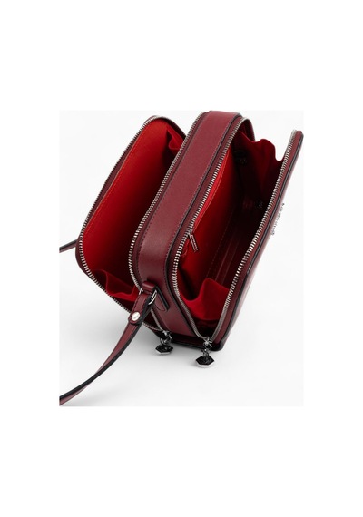 Silver Polo Sp888 Kadın Çapraz Çanta Düz Bordo-bordo