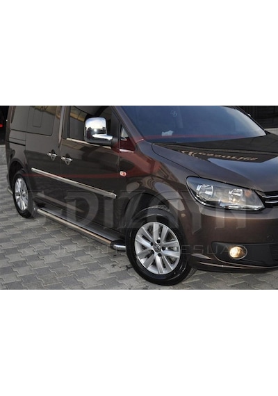 S-Dizayn  Volkswagen Caddy Maxi Krom Yan Kapı Çıtası 4 Prç 2007-2010