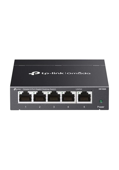 TP-Link DS105G 5 Port 10/100/1000 Mbps Metal Kasa Yönetilemez Switch