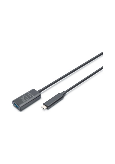 Dıgıtus Active Usb-c Extension Cable, 5m 10g, Usb 3.2 Gen2, Usb-c - Usb-a M/f