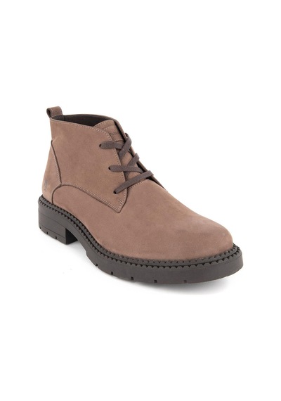 Hush Puppies Manopy Bounce Hakiki Deri Erkek Bot Vizon