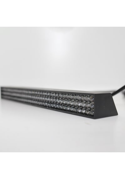 Knmaster Stop-1130 Dikdörtgen Kırmızı-turuncu Led Kayan Sinyalli