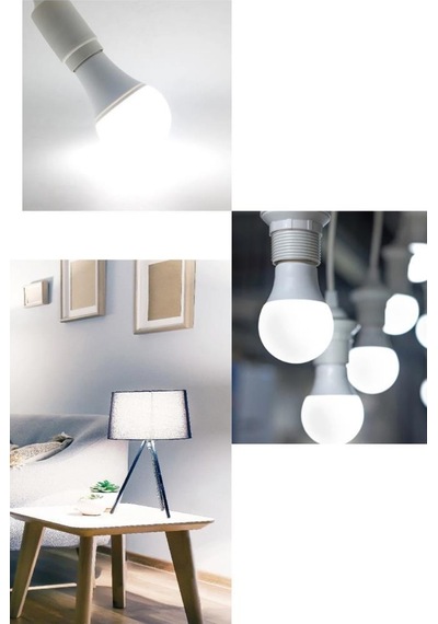 Ledolet 9w 60w Led Ampul E27 6500k Beyaz Işık - 3 Adet