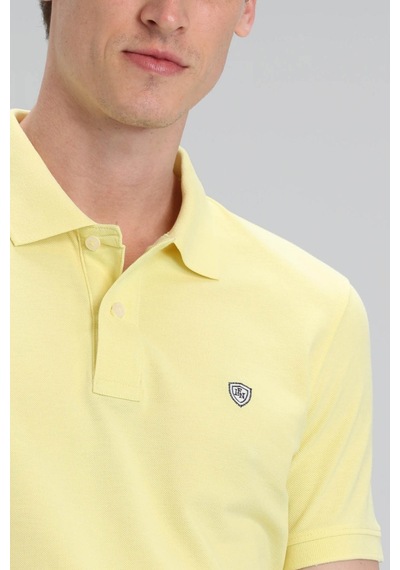Lufian Erkek Laon Spor Polo Yaka T-Shirt 627111040055 Sarı