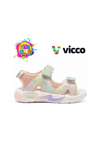 Vicco Puf Ortopedik Çocuk Spor Ayakkabı Pudra