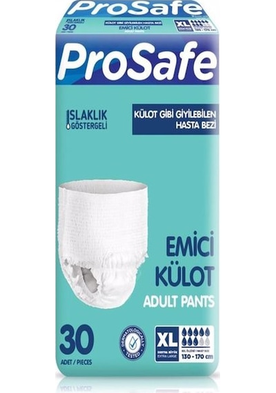 Prosafe Külot Bez XL 30'Lu