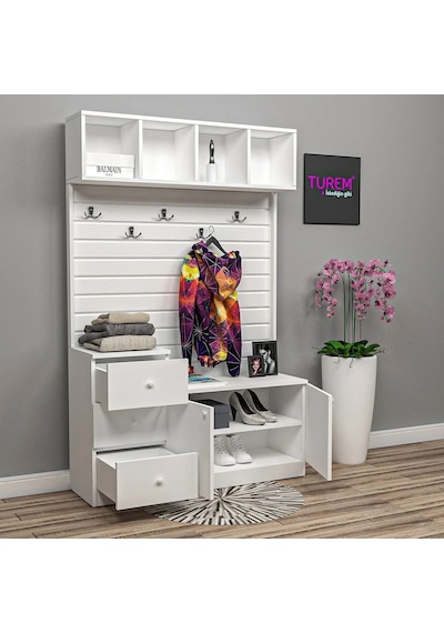 Peony Özel Ölçü Portmanto Mdf Siyah Peony Özel Ölçü Portmanto Mdf Siyah