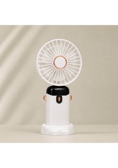 Feny Taşınabilir El Fanı, 5 Kademeli Soğutma, Dijital Göstergeli Mini Fan