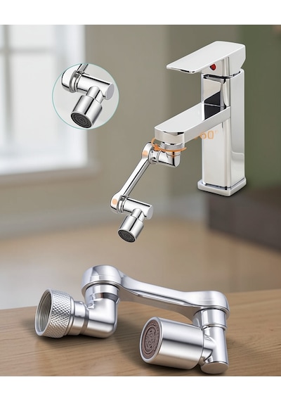 Dönebilen Musluk Başlığı Akrobat Oynar Başlıklı Mutfak Banyo Standart
