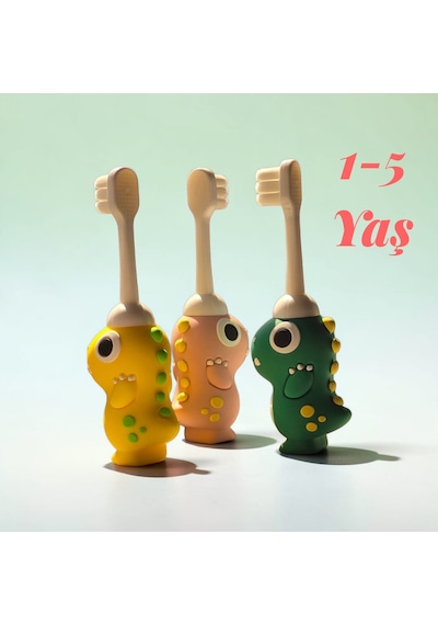 Smileyes Ultra Yumuşak Bebek Diş Fırçası Yeşil