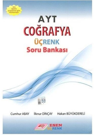 Ayt Coğrafya Soru Bankası - Esen Üçrenk Yayınları