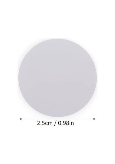 Koodmax - 10 Adet - Ntag215 Nfc Coin Kart 13.56mhz 504 Byte 25mm - Yeniden Yazılabilir Tagmo Amiibo Uyumlu