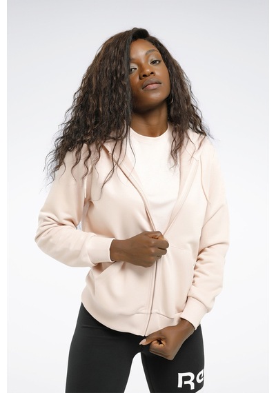 Reebok Rı Sl French Terry Fz Açık Pembe Kadın Sweatshirt 000000000101527026 Pembe