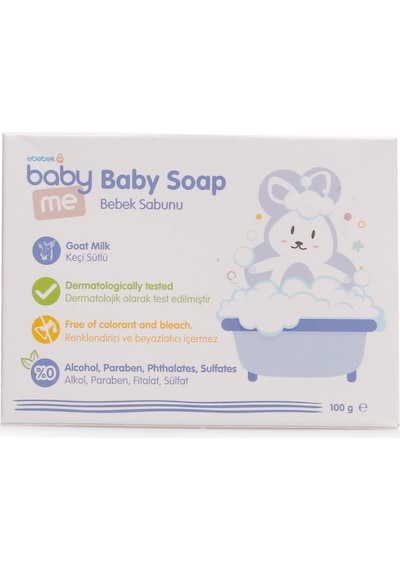 Baby Me Keçi Sütlü Bebek Sabun 100 G
