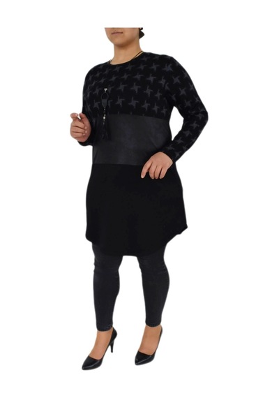 Kadın Mevsimlik Tunik 9765 BGL-ST02280 Siyah