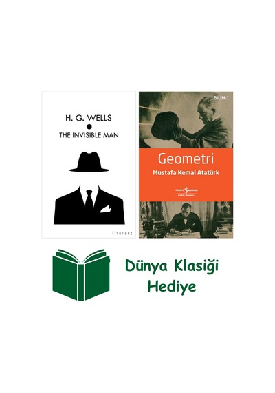 The Invisible Man + Geometri + Dünya Klasiği Hediye