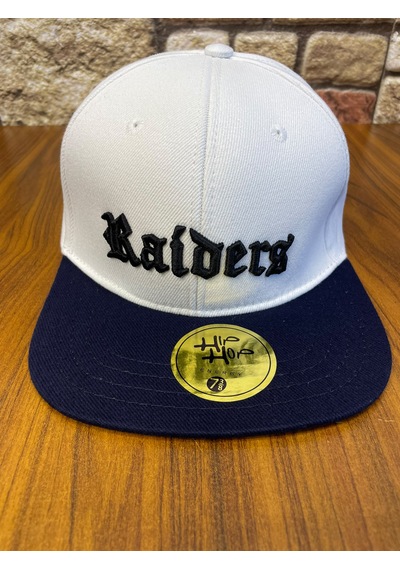 Hamze Las Vegas Raiders Hiphop Snapback Rapper Amerikan Futbol Unisex Şapka Cap Beyaz  - Lacivert
